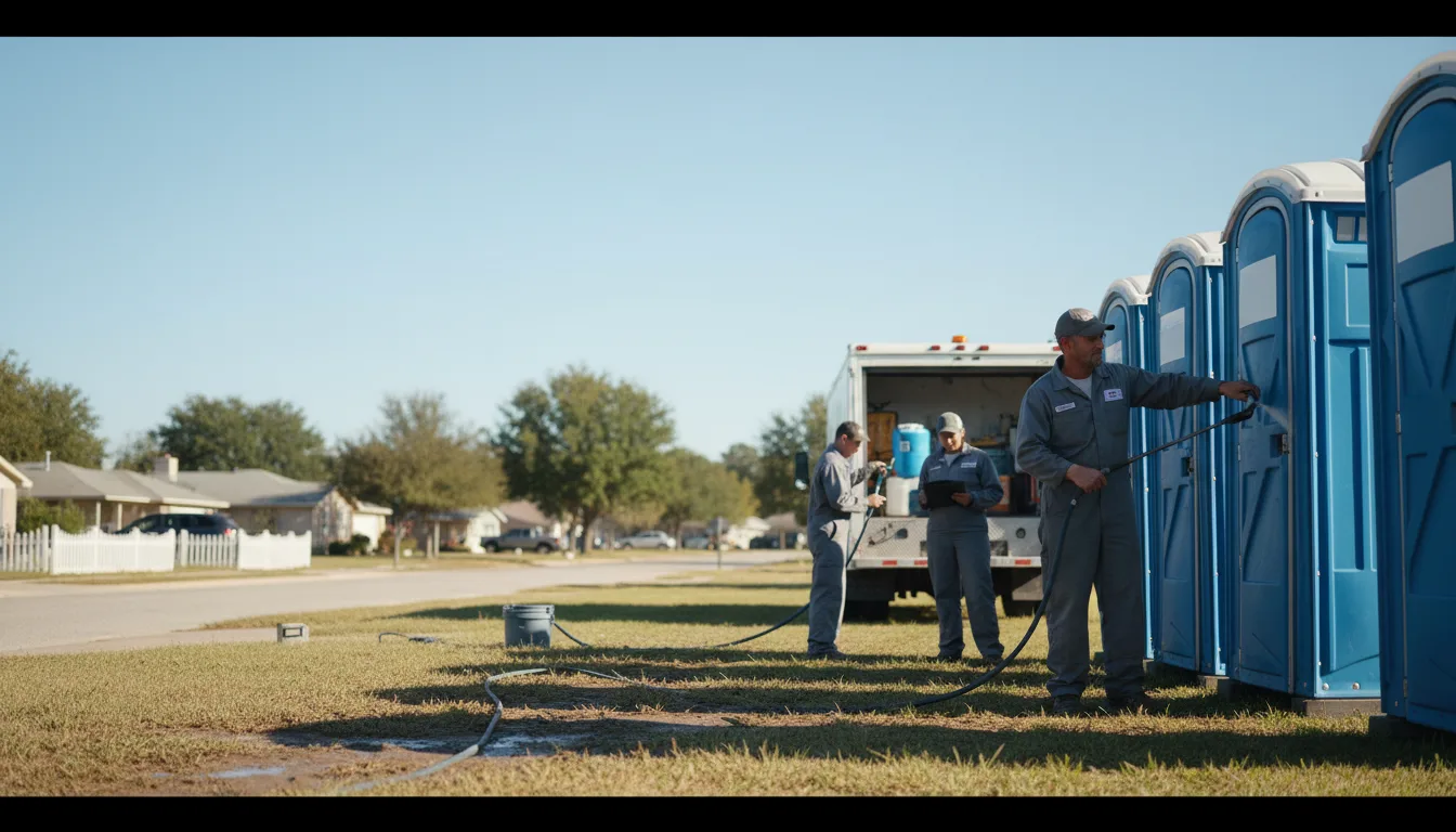 Long-Term Portable Toilet Rental in Constantine, MI near me